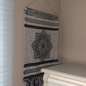Cotton knit tapestry